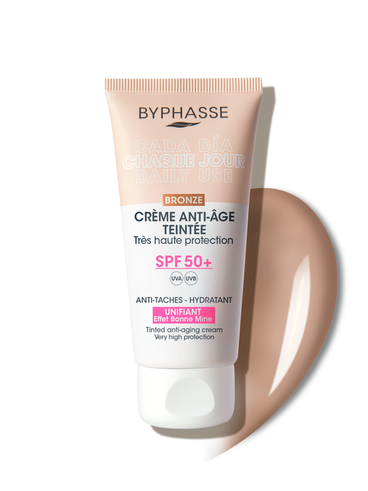 BYPHASSE BYPHASSE Antioxidative Gesichtscreme mit Farbe SPF 50 Bronze 50 ml Kosmetik