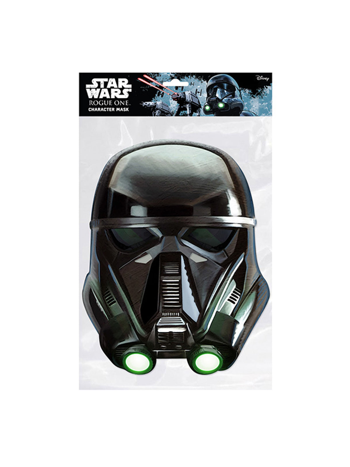 Rubies DEATH TROOPER CARD MASK Cardboard Masks(Mask-arade)