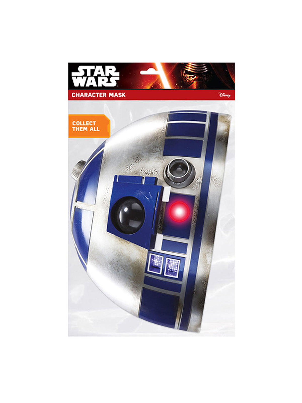 Rubies R2-D2 Kartonmaske für Star-Wars-Kostüm