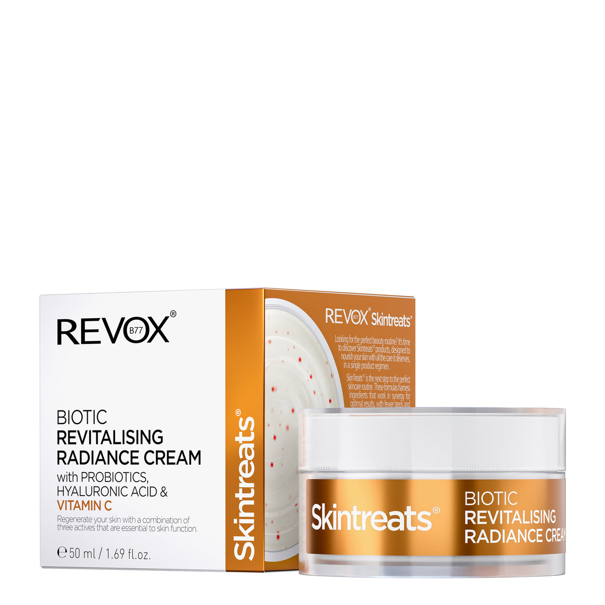 REVOX Skintreats Biotic Crema Revitalizante Gesichtscreme 50 ml