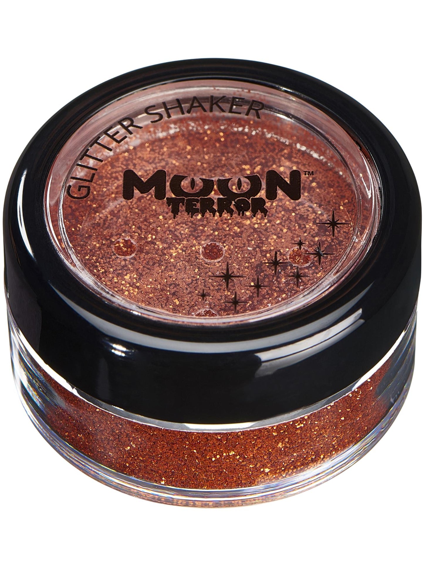 Smiffys Moon Terror Halloween Glitter Shakers, Orange CD für Unisex