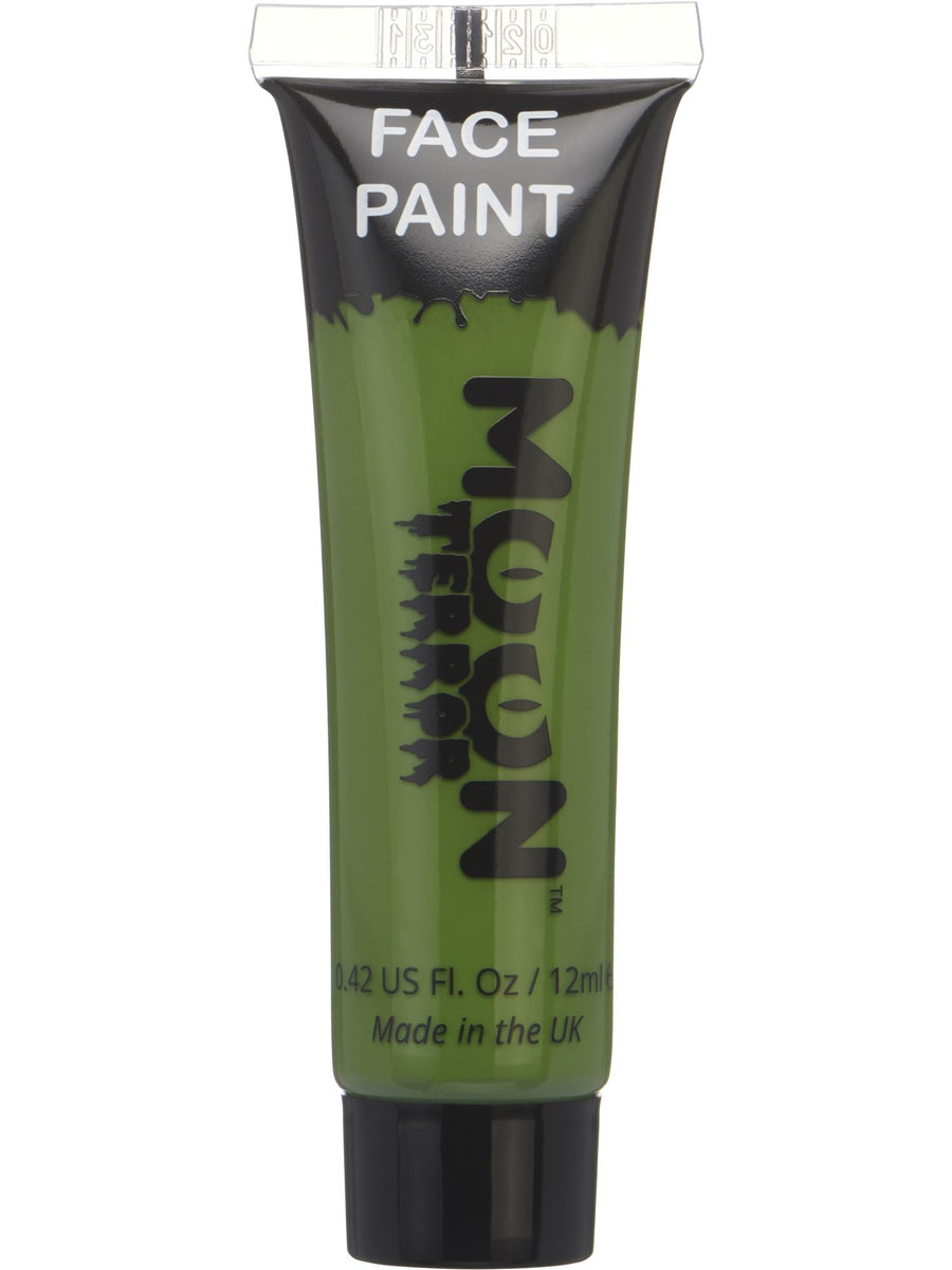 Smiffys Moon Terror Halloween Face & Body Paint Green 12 ml