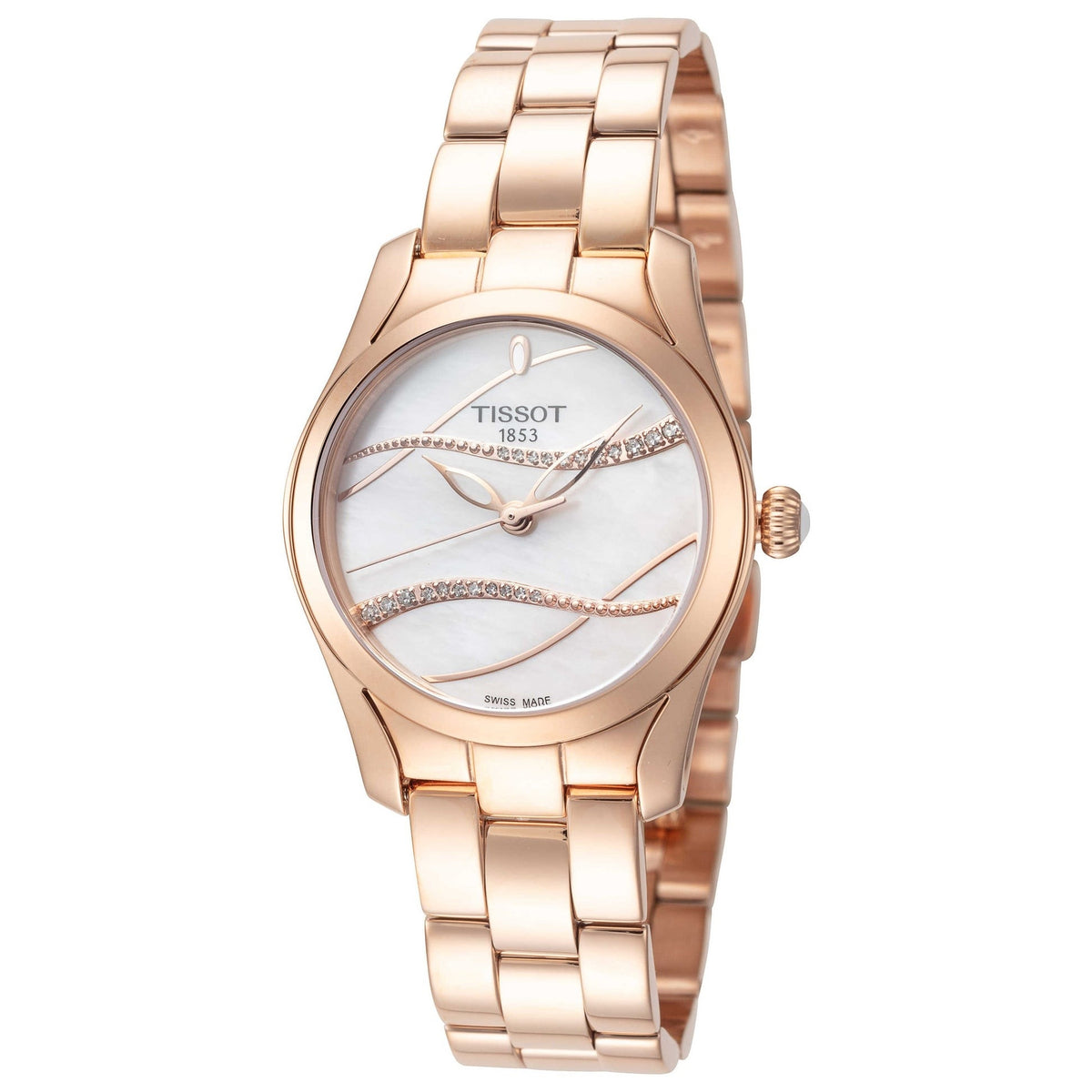 TISSOT T-WAVE W-Diamonds Damenuhr – Produktansicht