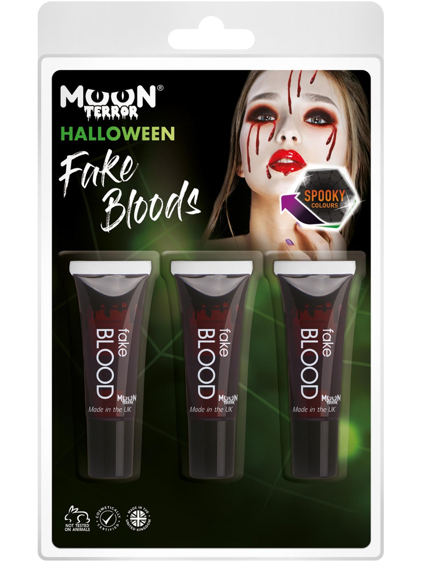 Smiffys Moon Terror Mixed Blood, Red CD für Unisex