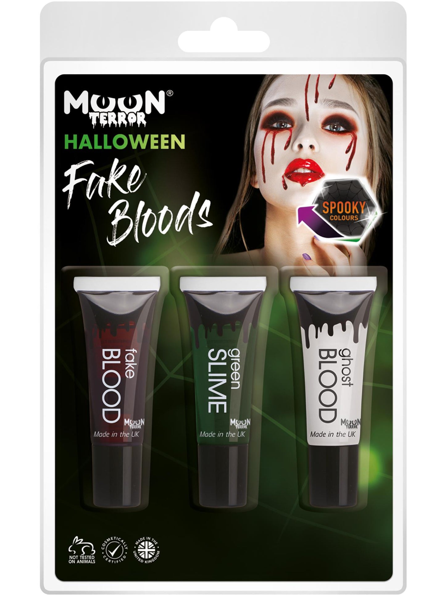 Smiffys Moon Terror Mixed Blood, Red CD für Unisex