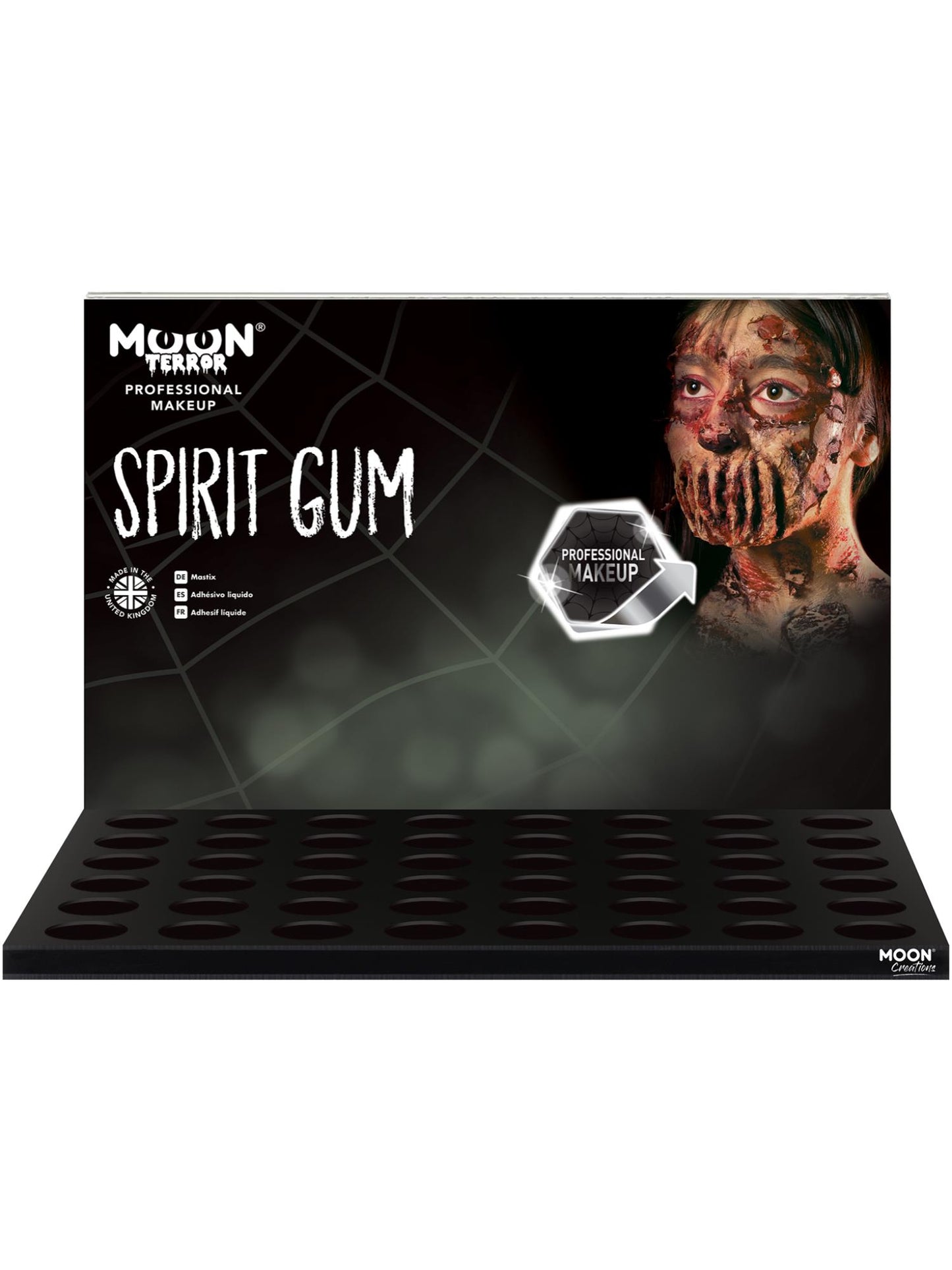 Smiffys Moon Terror Pro FX Spirit Gum, Clear SF für Unisex