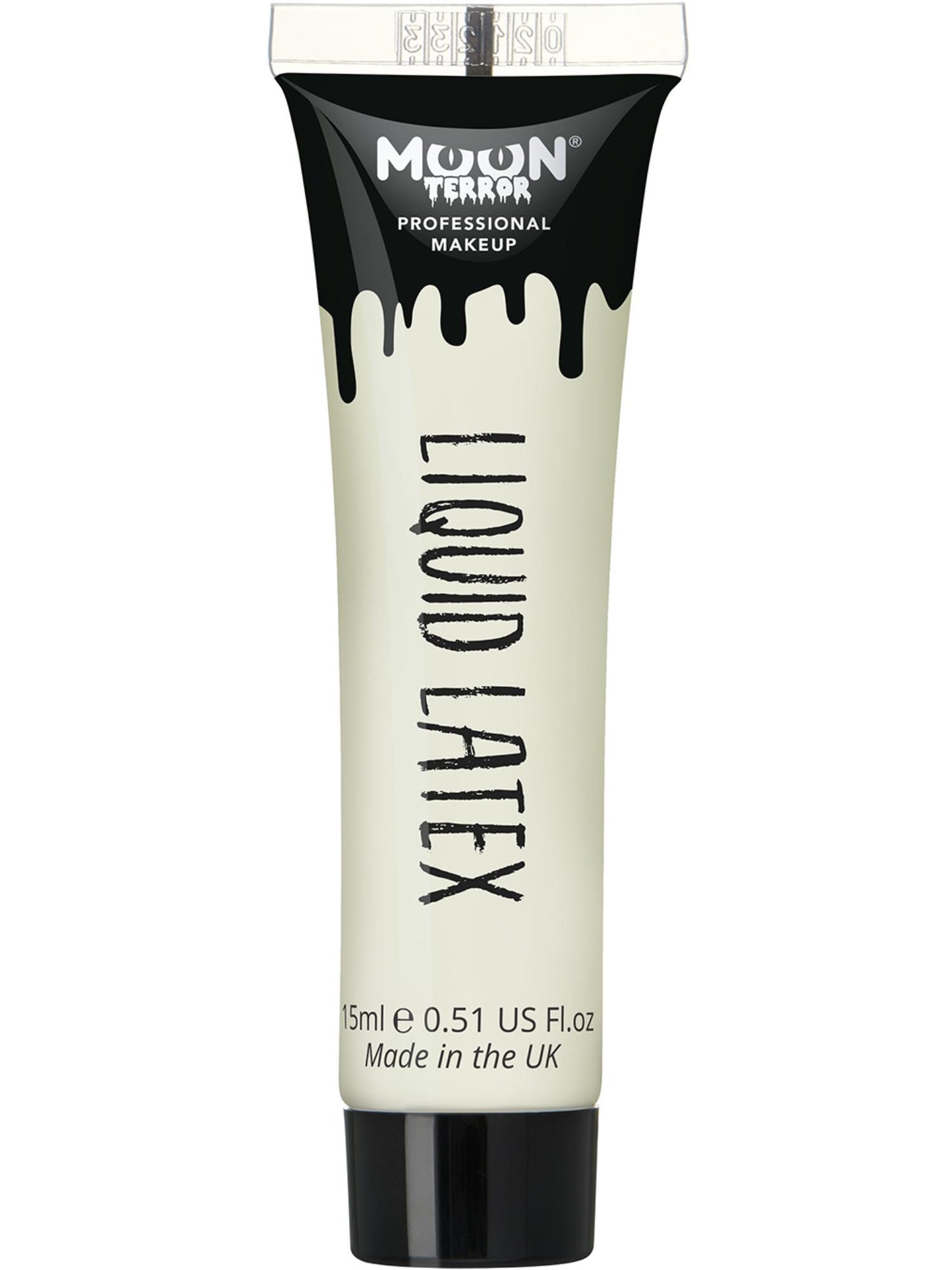 Smiffys Moon Terror Pro FX Liquid Latex, White CD für Unisex