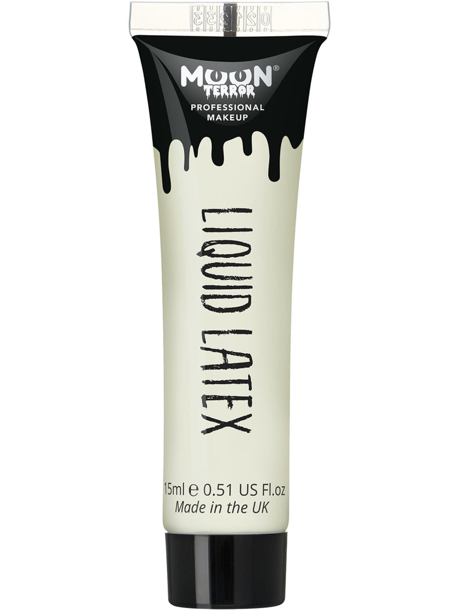 Smiffys Moon Terror Pro FX Liquid Latex Weiss für SFX-Make-up