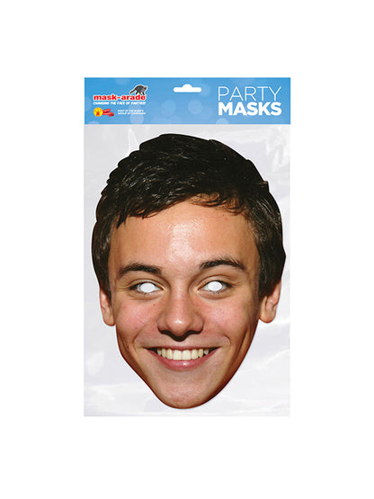 Rubies Tom Daley Celebrity Face Mask Maske