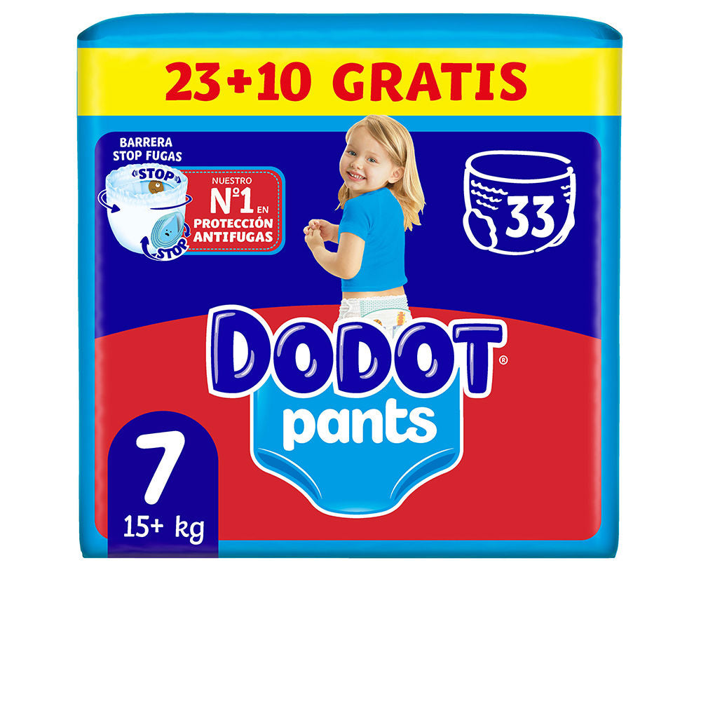 DODOT PANTS diaper-panties size 7 +17 kg 33 u