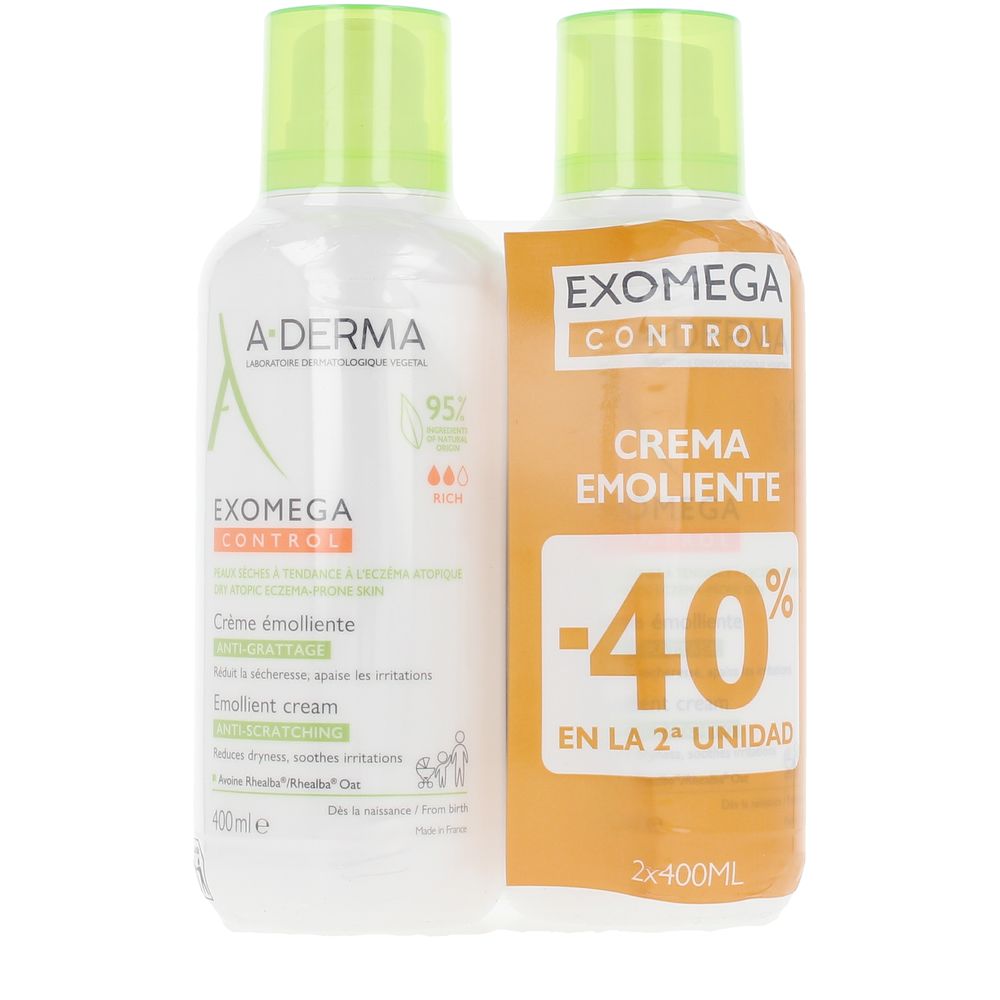 EXOMEGA CONTROL emollient cream pack 2 x 400 ml