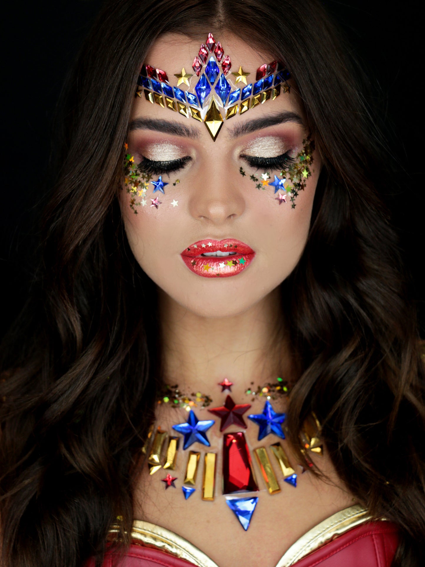 Rubies Wonder Woman Body Jewel Kostümzubehör