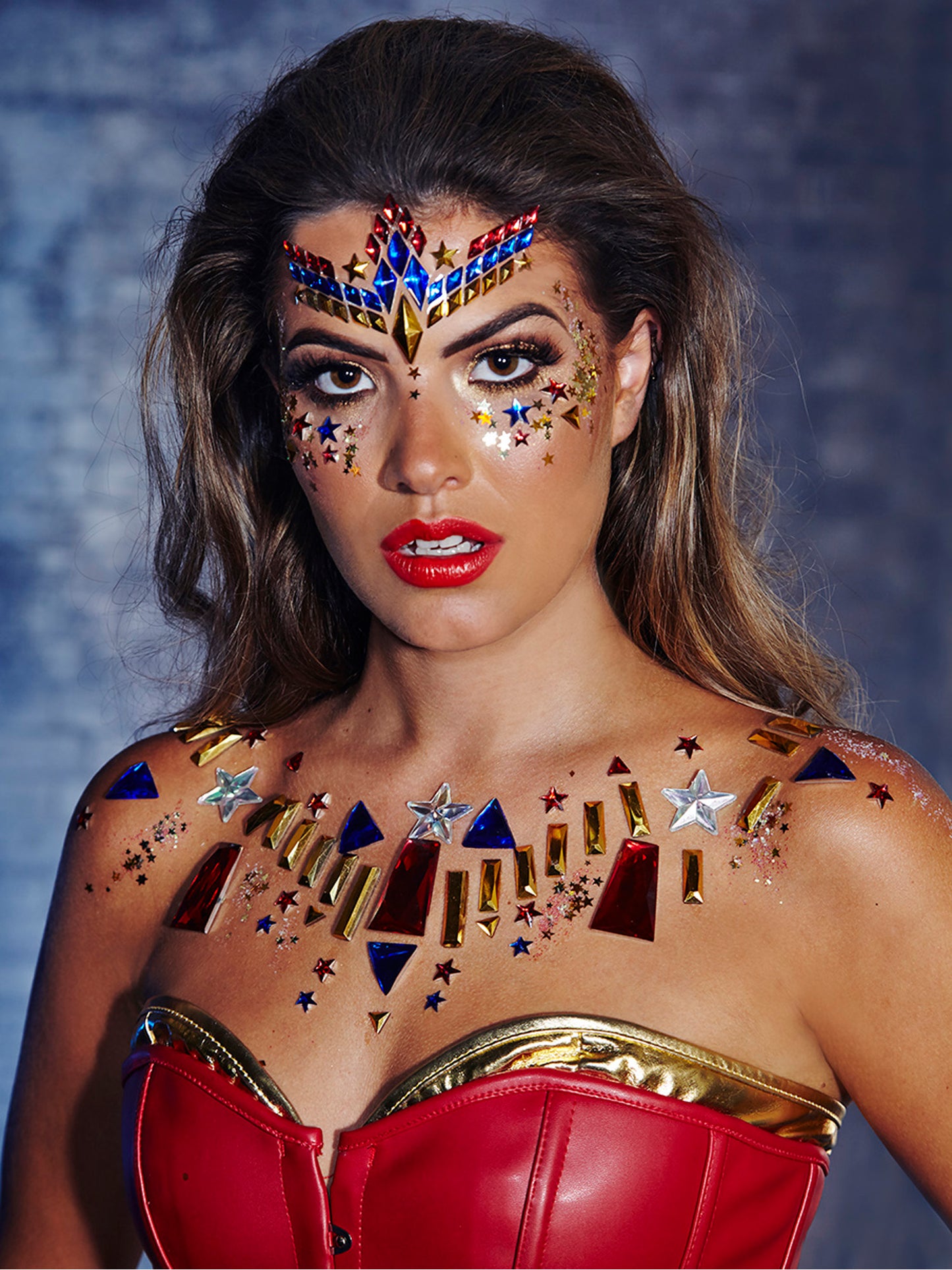 Rubies Wonder Woman Body Jewel Kostümzubehör