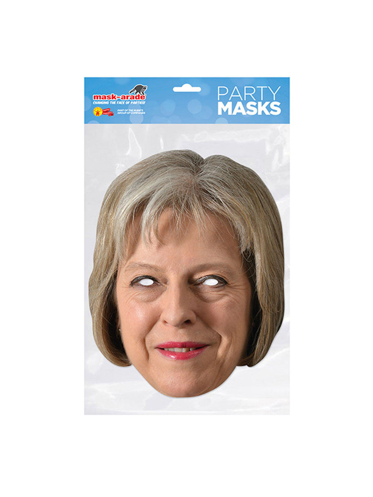 Rubies Theresa May Celebrity Face Mask Maske