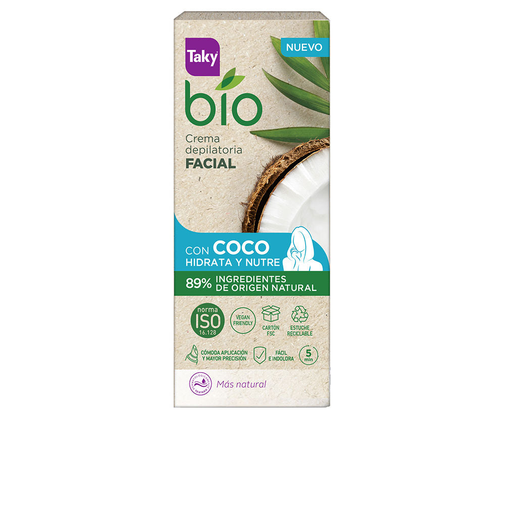 Taky Bio Coco Gesichts-Enthaarungscreme 20 ml