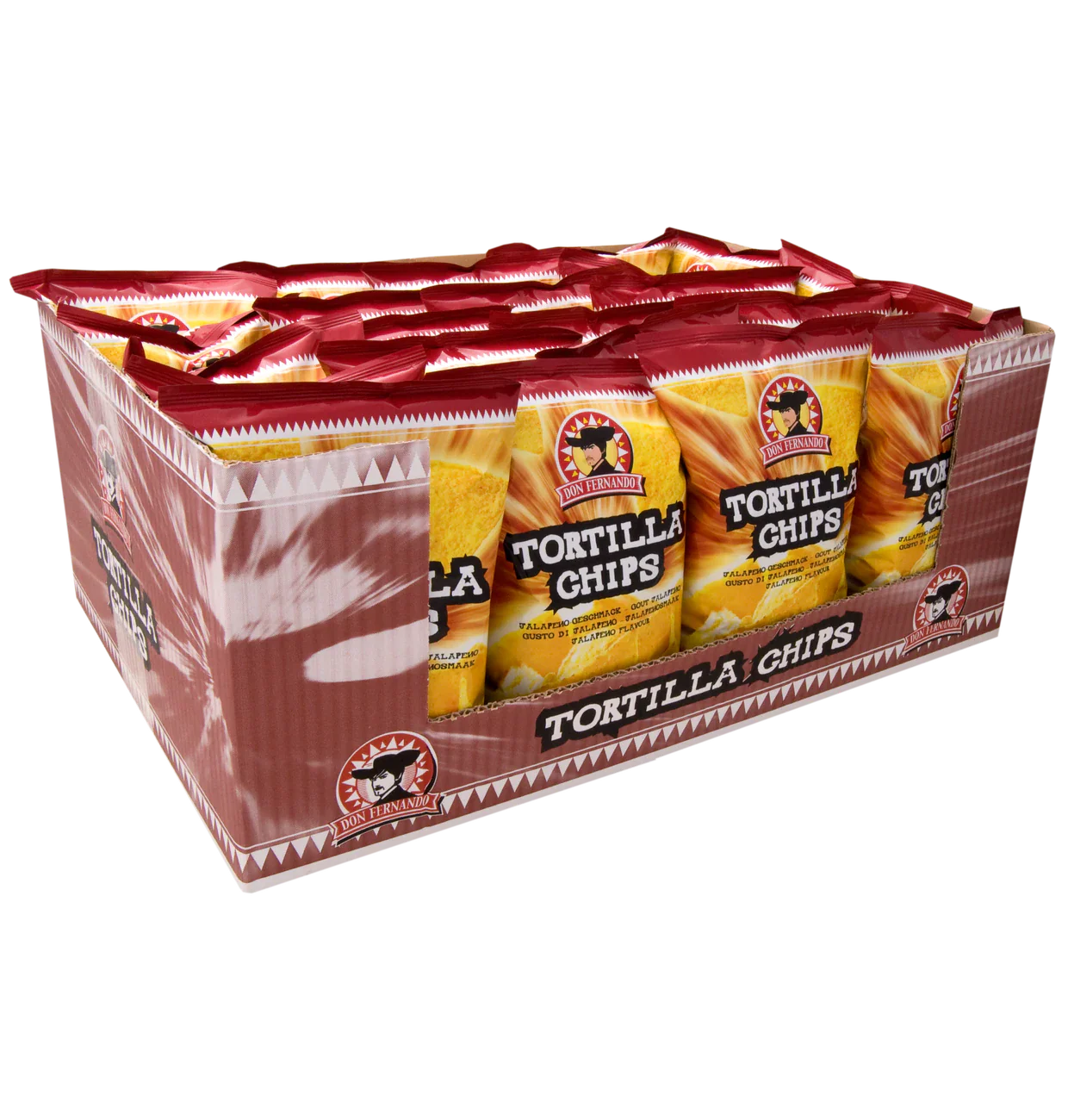 Don Fernando Tortilla Nacho Chips mit Chilligeschmack 200g – Detailansicht