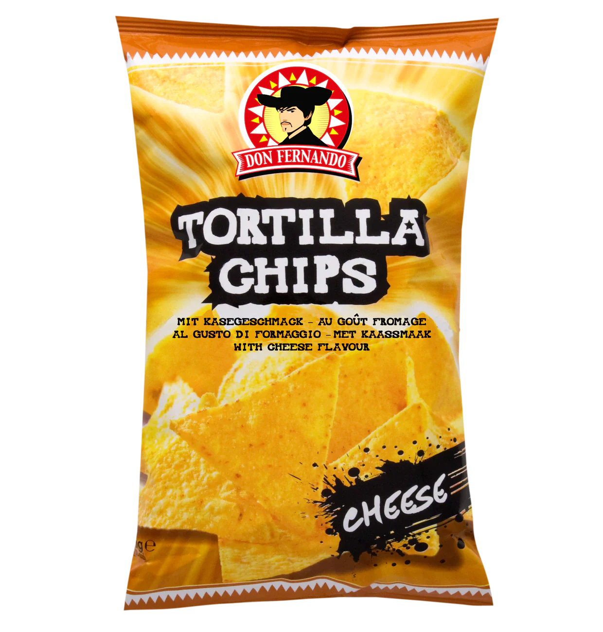 Don Fernando Tortilla Nachos Chips mit Käsegeschmack 200g – Produktansicht