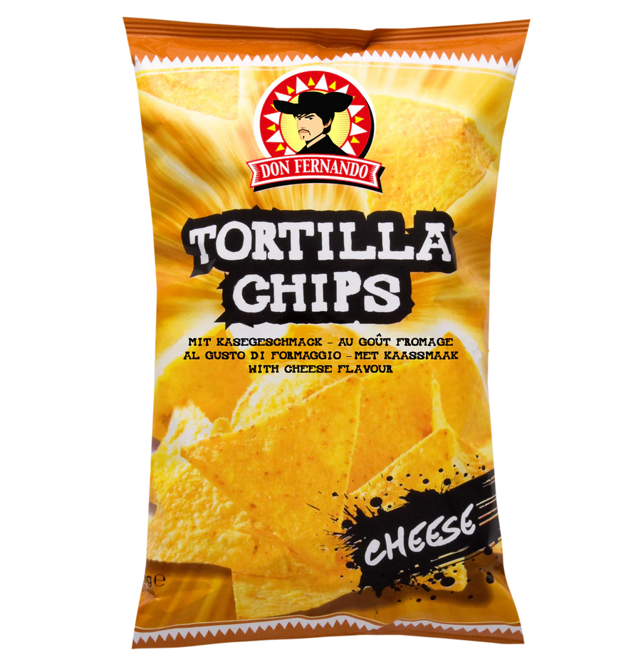 Don Fernando Tortilla Nachos Chips mit Käsegeschmack 200g – Produktansicht