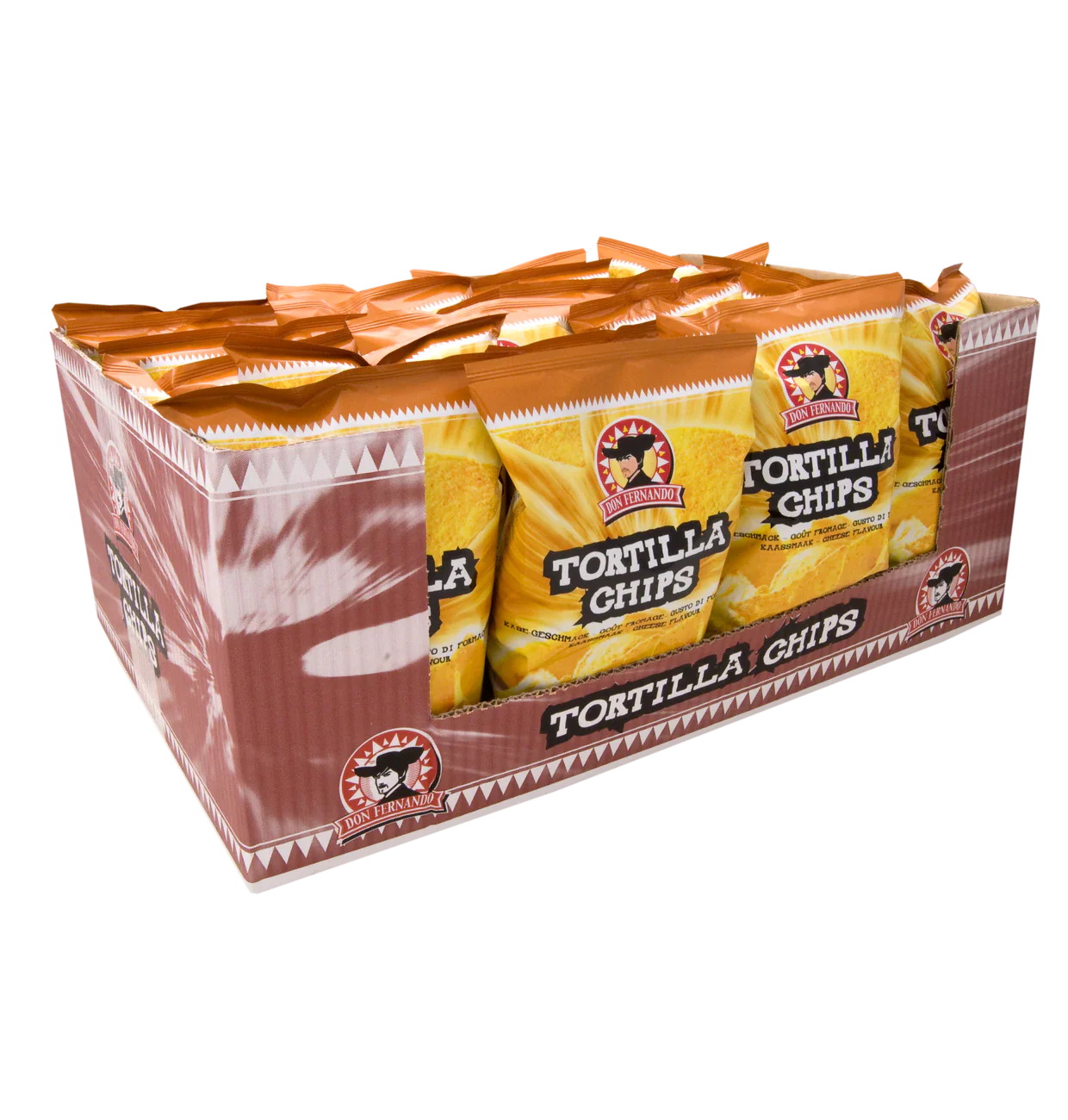 Don Fernando Tortilla Nachos Chips mit Käsegeschmack 200g – Detailansicht
