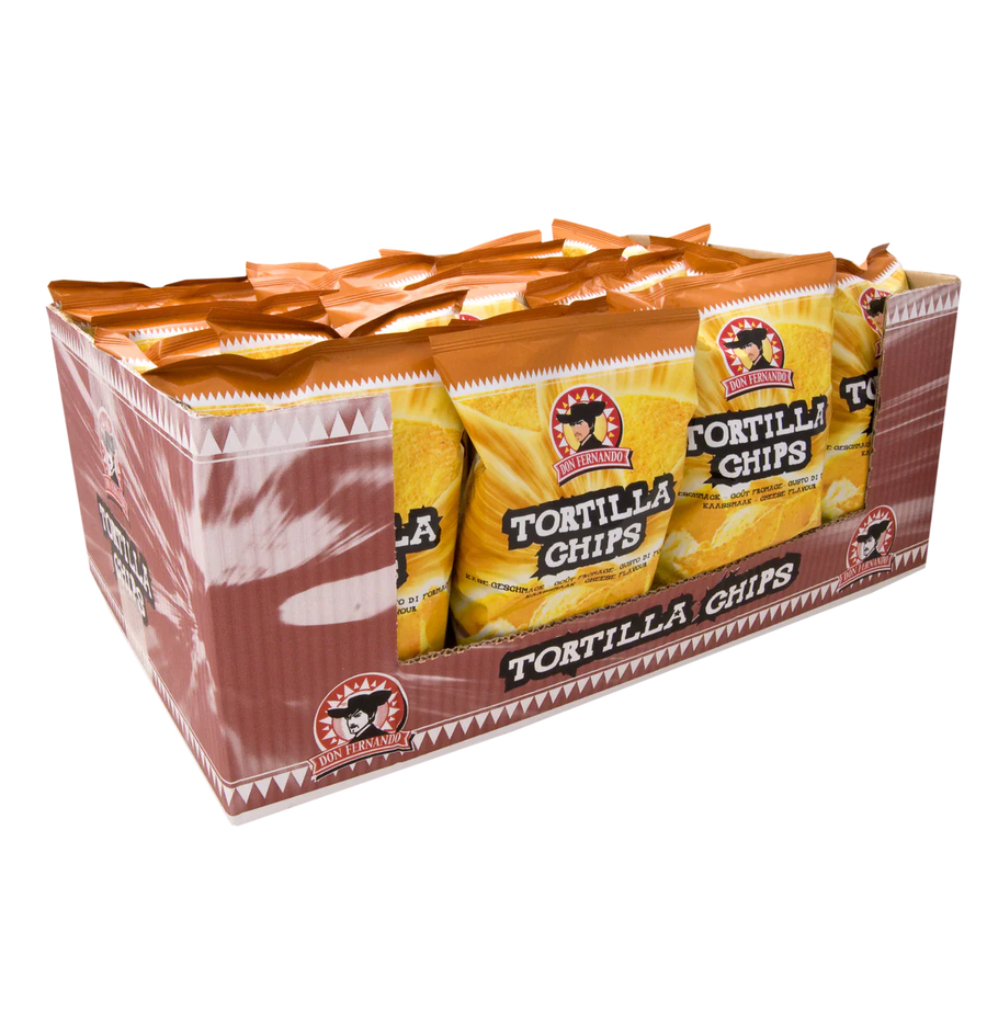 Don Fernando Tortilla Nachos Chips mit Käsegeschmack 200g – Detailansicht