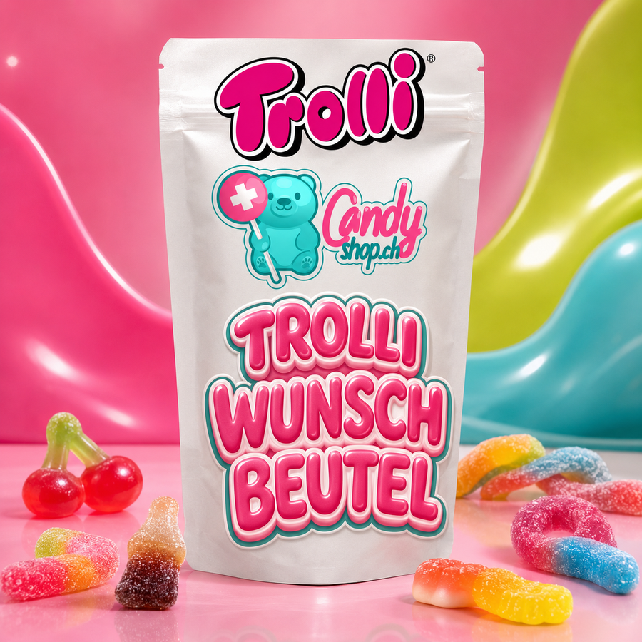Trolli GmbH Trolli Wunsch Beutel Trolli Fruchtgummi 1 kg Beutel