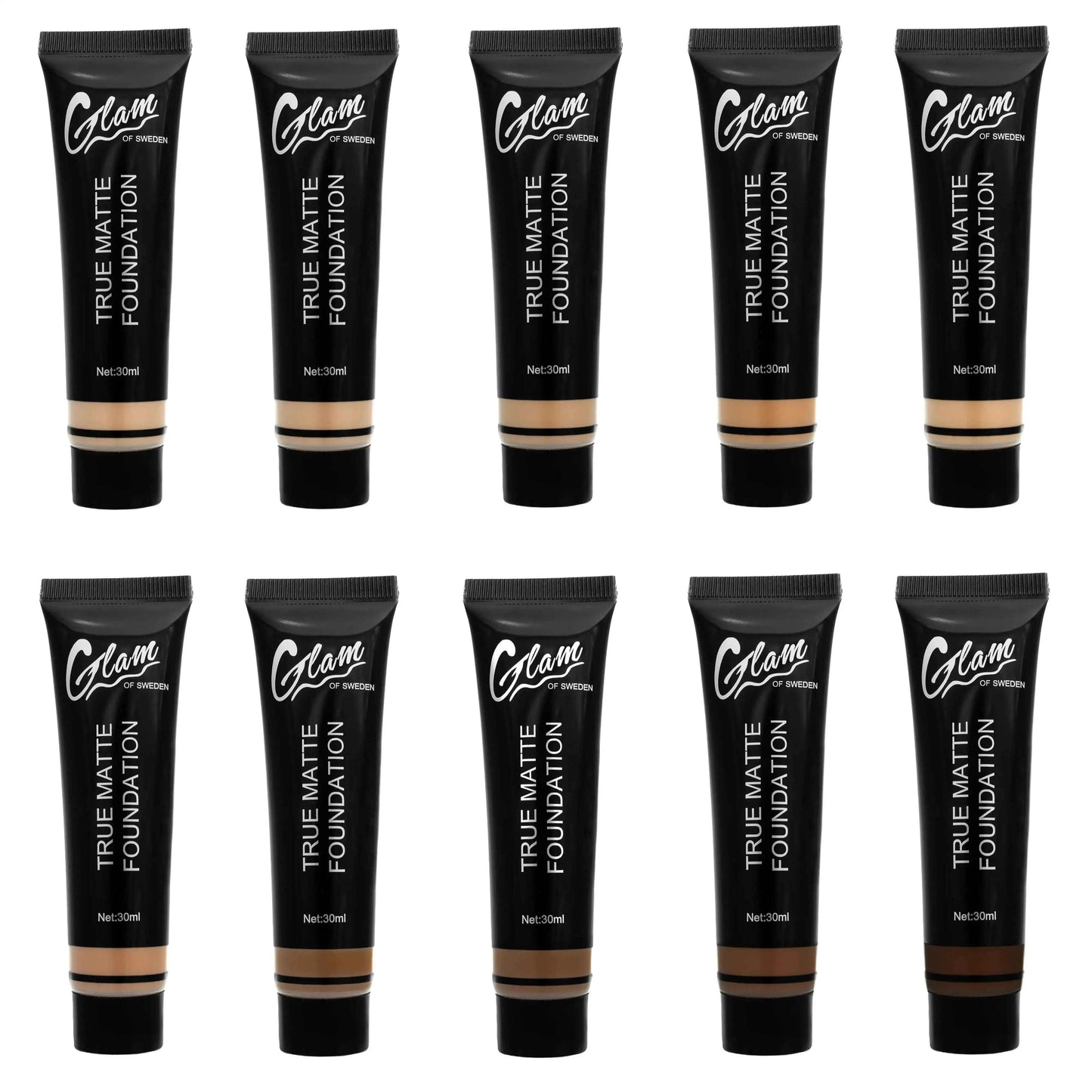 GLAM OF SWEDEN GLAM OF SWEDEN True Matte Foundation 05 Fair 30 ml Make-up Grundierung