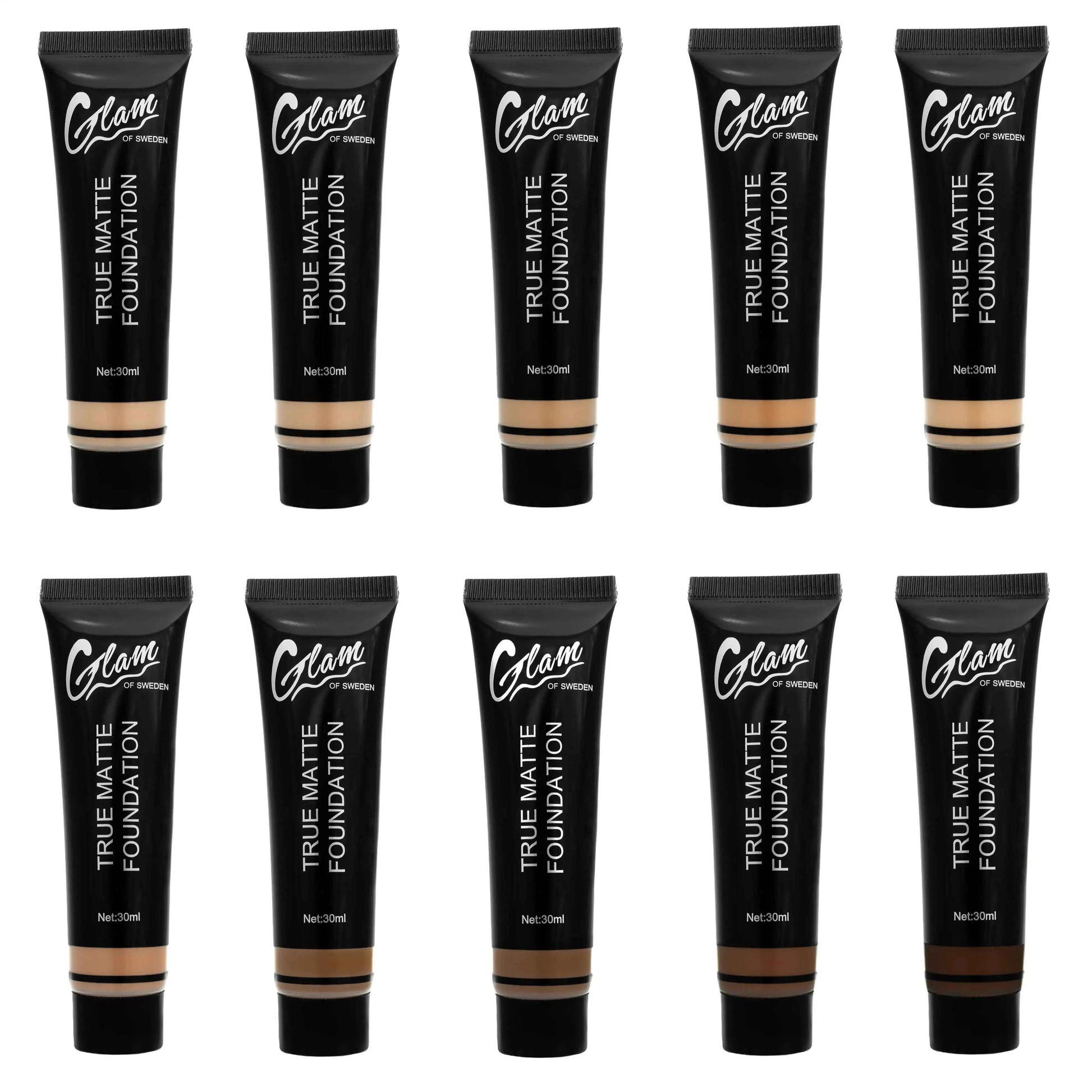 GLAM OF SWEDEN GLAM OF SWEDEN True Matte Foundation 05 Fair 30 ml Make-up Grundierung
