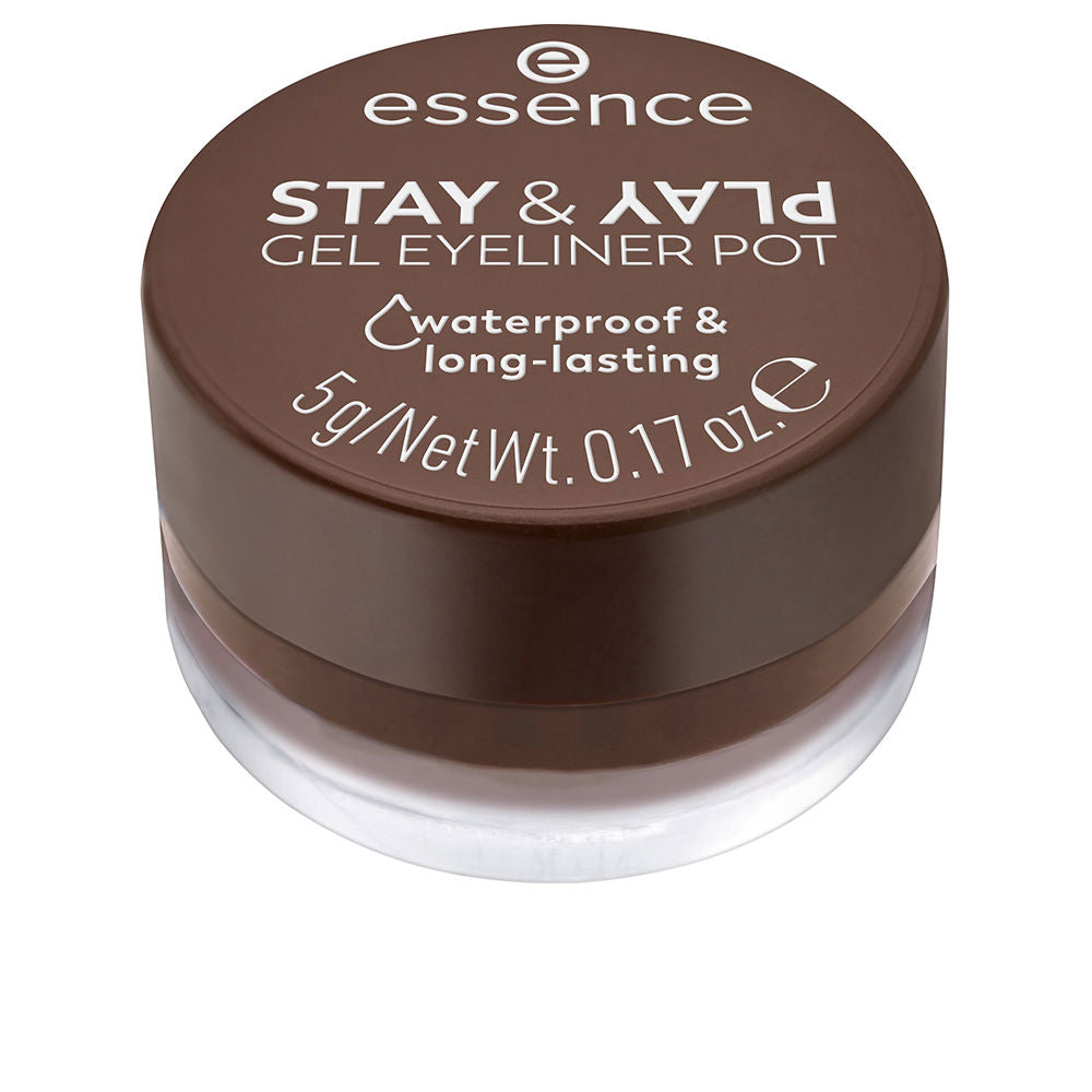 STAY & PLAY Gel Eyeliner Jar #02-Brown 5g