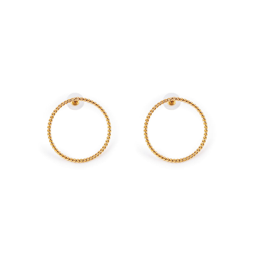 SURI earrings #shiny gold 1 u