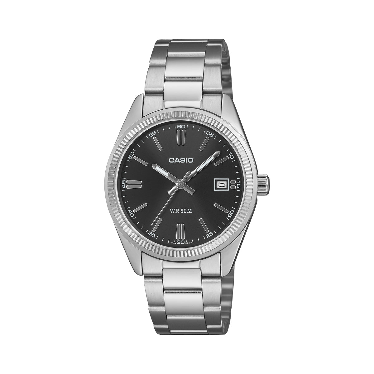 CASIO COLLECTION & VINTAGE CASIO COLLECTION Unisex Datum-Armbanduhr Schwarz UTP-1302PD-1AVEF – Produktansicht