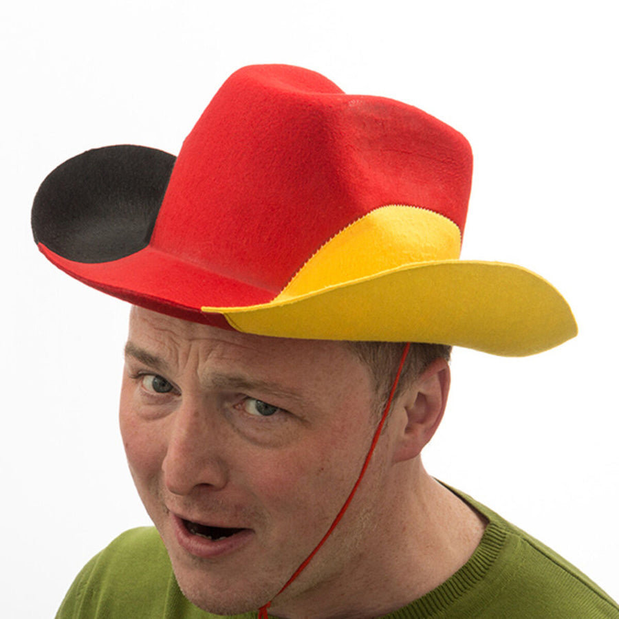 BigBuy Party Bunter Cowboy-Hut als Kostümaccessoire – Produktansicht