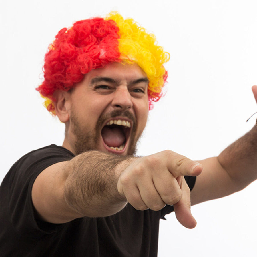 BigBuy Party Perücke als Verkleidungszubehör für Fasnacht und Halloween – Produktansicht