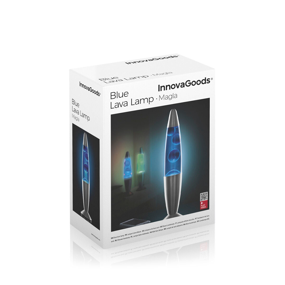 Lava-Lampe Magla InnovaGoods mit fliessender Lava – Verpackung