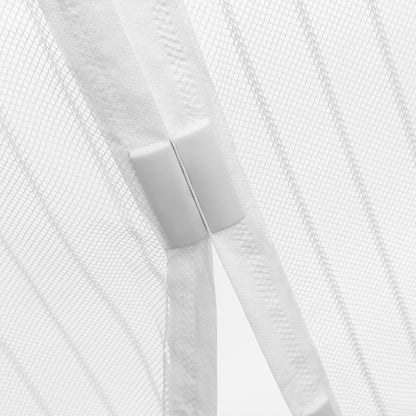Fliegenvorhang von InnovaGoods mit Magnetverschluss in Weiss und Schwarz – Ansicht 8