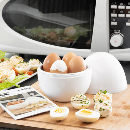 Boilegg Eierkocher für die Mikrowelle von InnovaGoods für bis zu 4 Eier – Produktansicht