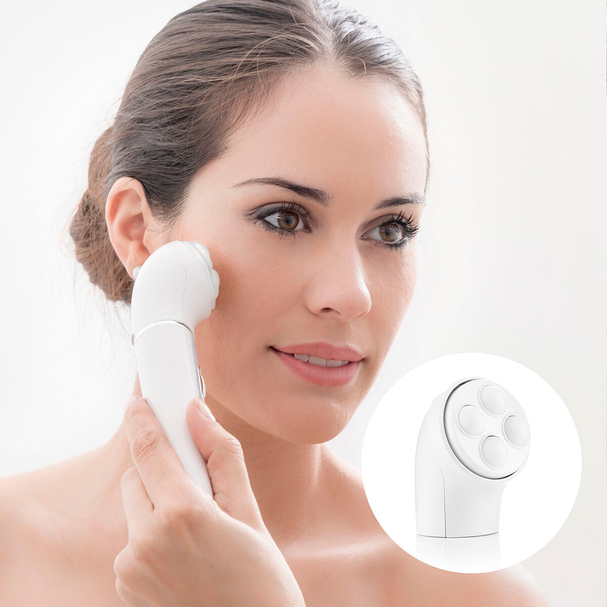 InnovaGoods Wellness Beauté Epilierer mit 5 Aufsätzen – Anwendungsansicht