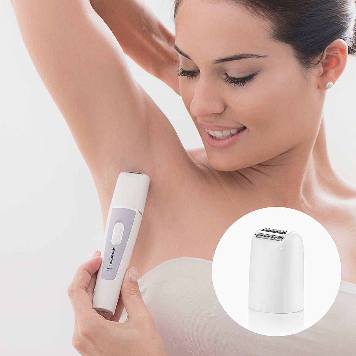 InnovaGoods Wellness Beauté Epilierer mit 5 Aufsätzen – Ansicht 8