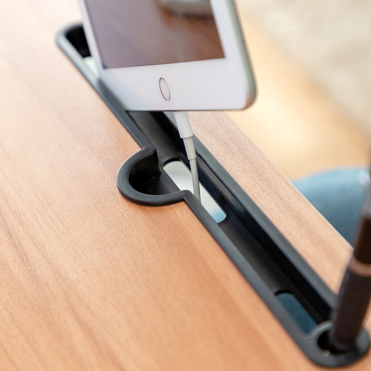 Mehrzweck-Klapptisch Muvisk von InnovaGoods in Braun und Weiss – Ansicht 7