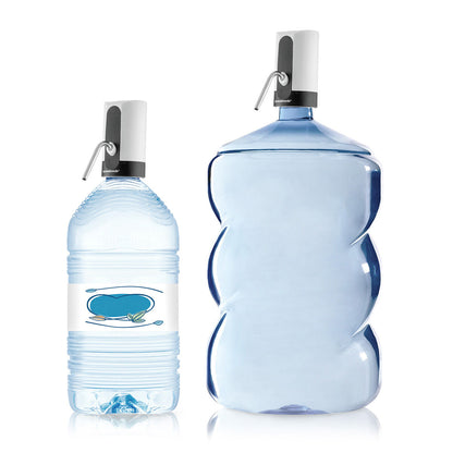 Automatischer wiederaufladbarer Wasserspender InnovaGoods für Kanister – Seitenansicht