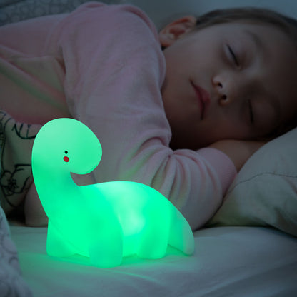 LED-Dinosaurierlampe Lightosaurus von InnovaGoods mit mehrfarbigem RGB-Licht – Produktansicht