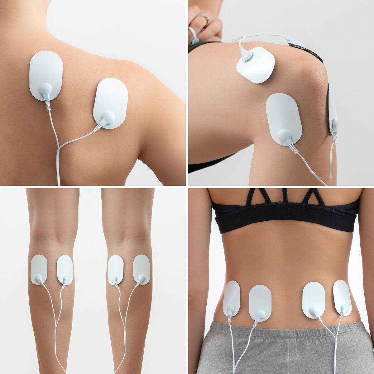 TENS-Elektrostimulator Becalm InnovaGoods mit Elektroden – Ansicht 7