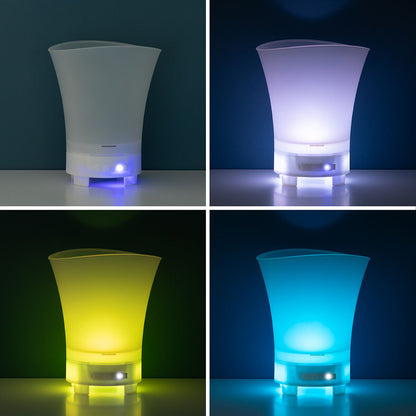 LED-Eiskübel mit wiederaufladbarem Lautsprecher Sonice InnovaGoods