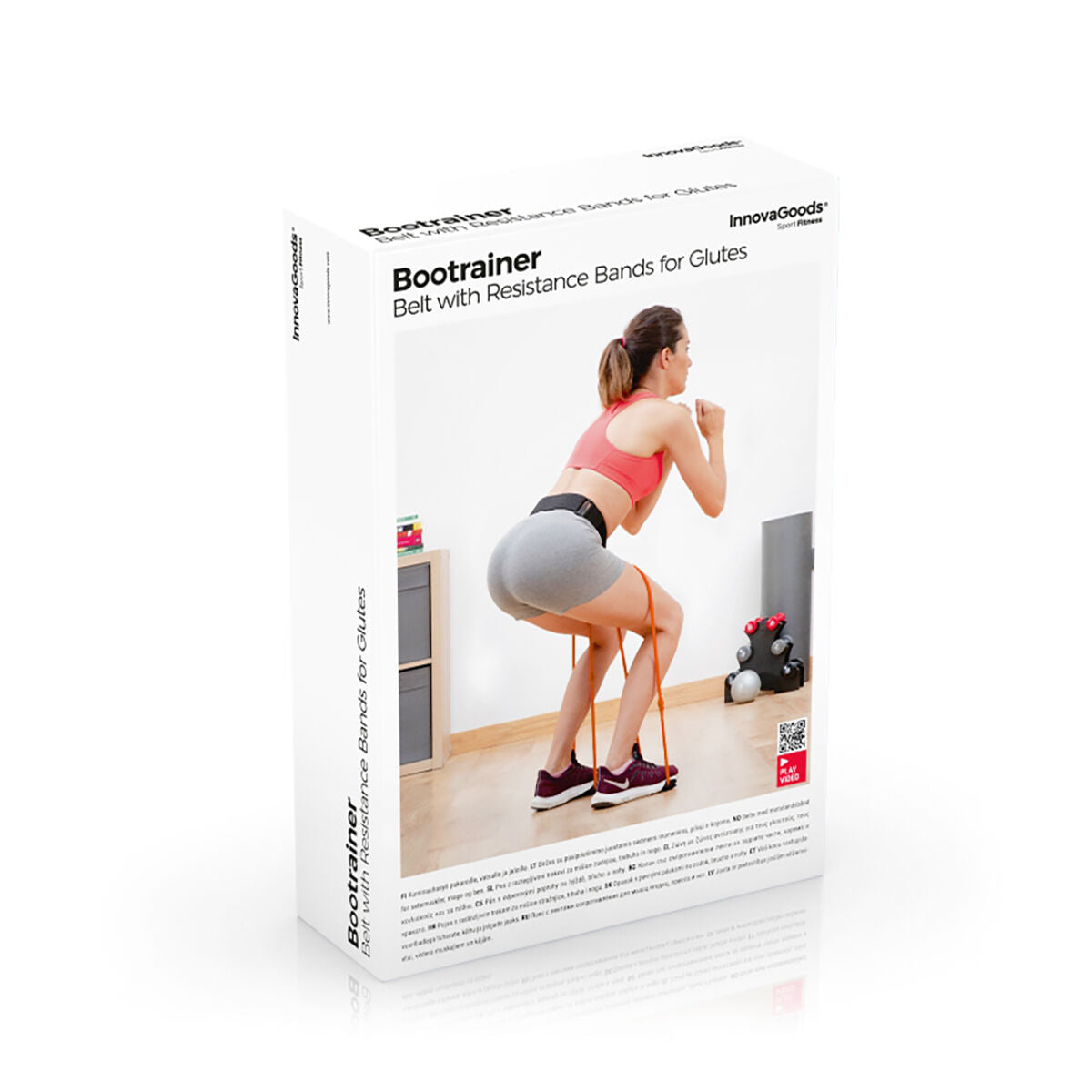 Bootrainer Fitnessgürtel mit Widerstandsbändern von InnovaGoods – Ansicht 7