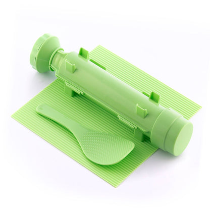 InnovaGoods Suzooka Sushi-Set mit Form, Reislöffel und Silikonmatte – Rückansicht