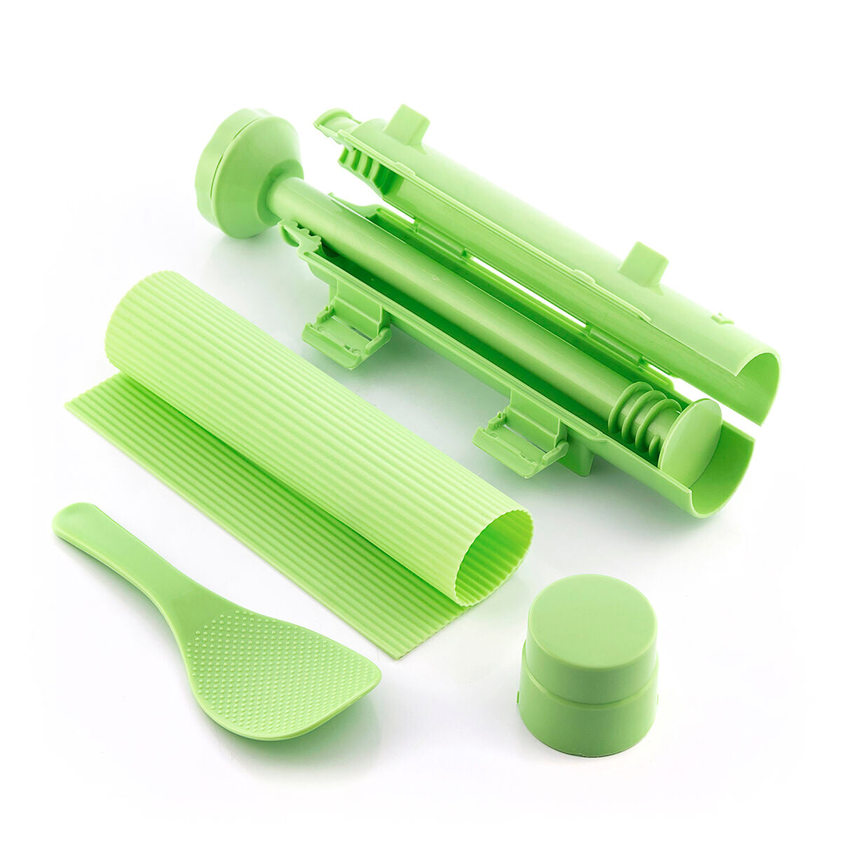 InnovaGoods Suzooka Sushi-Set mit Form, Reislöffel und Silikonmatte – Seitenansicht