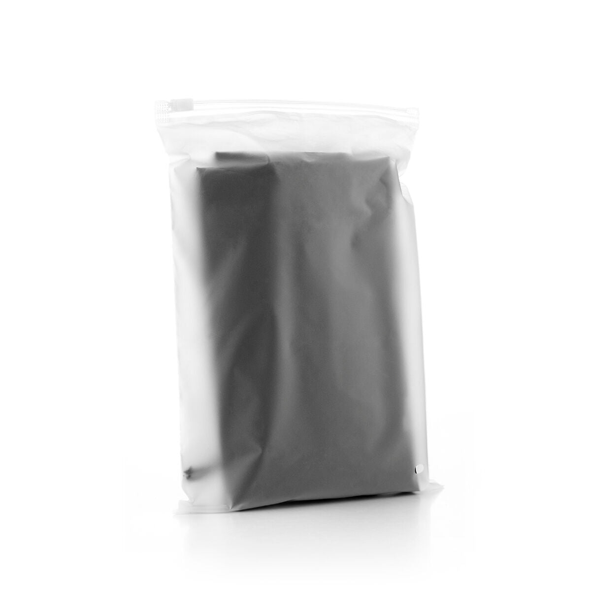 2-in-1 Umkleidematte und wasserdichte Tasche von InnovaGoods in Schwarz und Grau – Verpackung