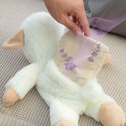 Plüschschaf Wooly von InnovaGoods mit herausnehmbarer Wärme- und Kältetasche – Ansicht 8