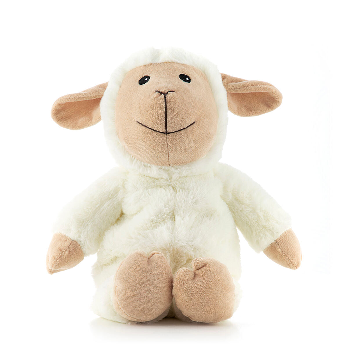 Plüschschaf Wooly von InnovaGoods mit herausnehmbarer Wärme- und Kältetasche – Detailansicht