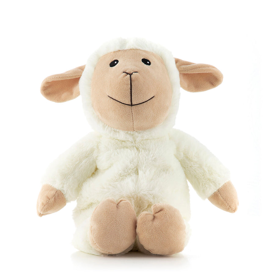 Plüschschaf Wooly von InnovaGoods mit herausnehmbarer Wärme- und Kältetasche – Detailansicht