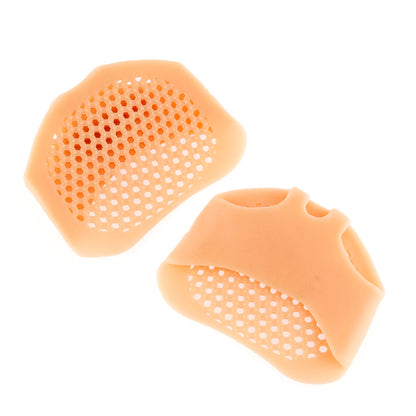 InnovaGoods SilStep Mittelfusspolster aus beigem Silikongel, 2 Stück – Verpackung